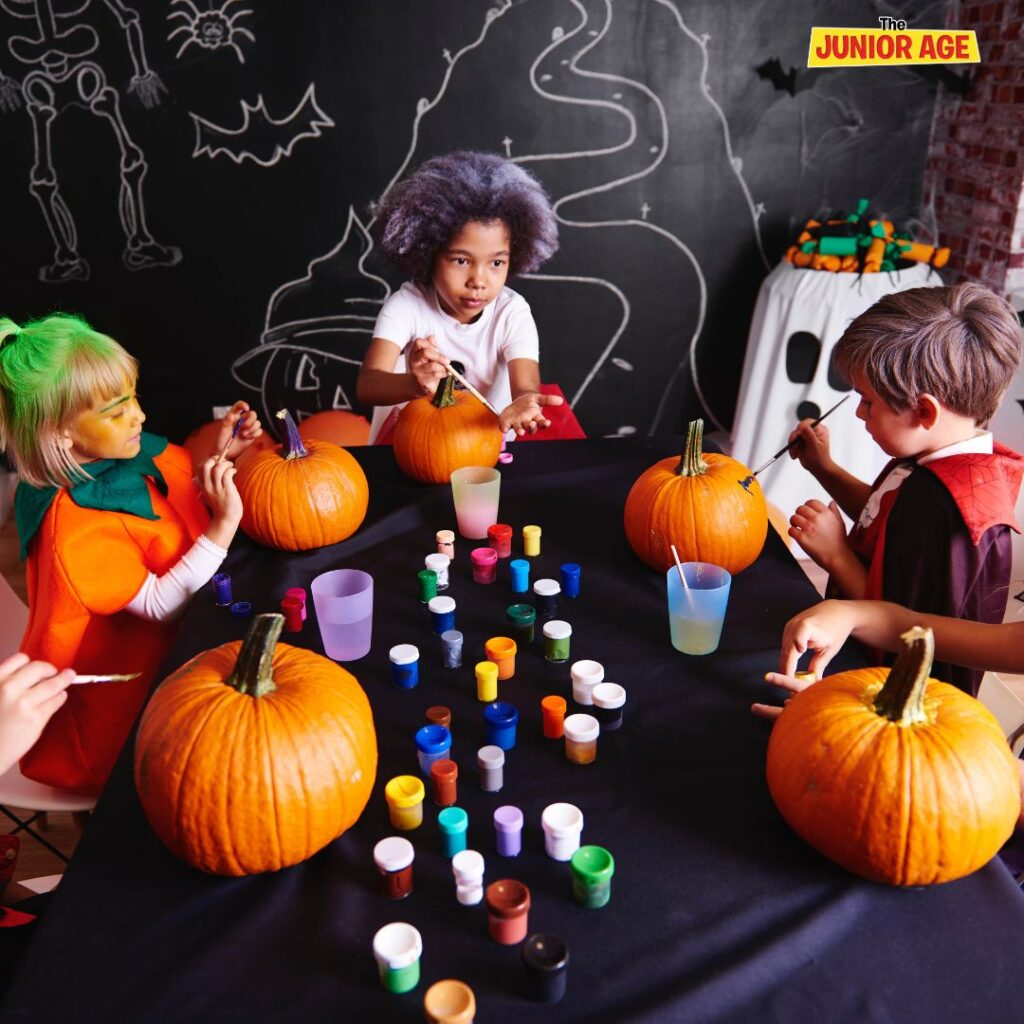 Halloween Pumpkin Painting