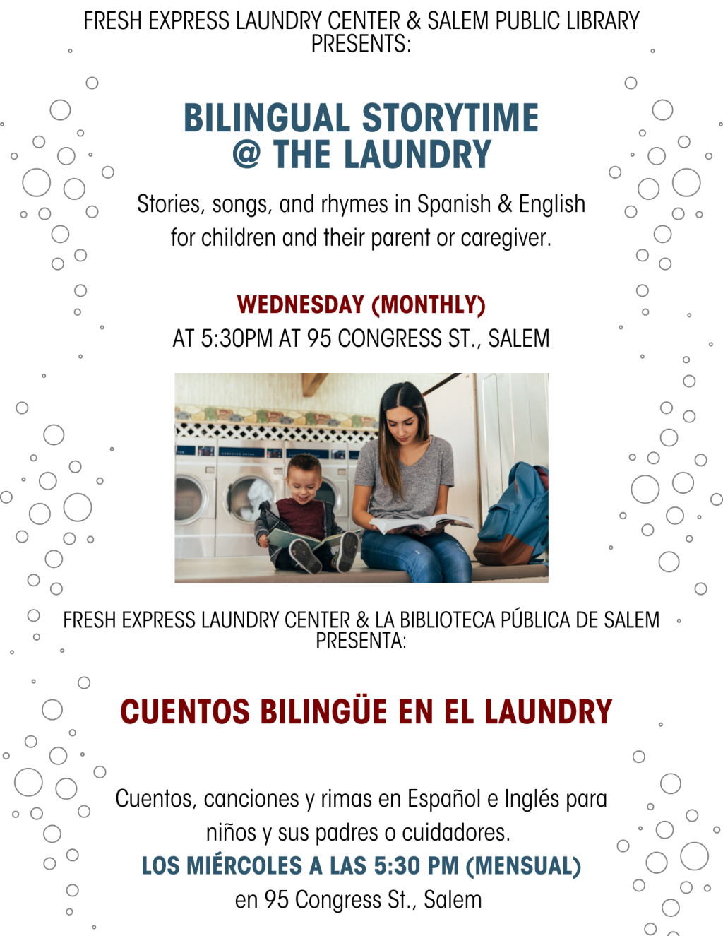 Bilingual Storytime at The Laundry