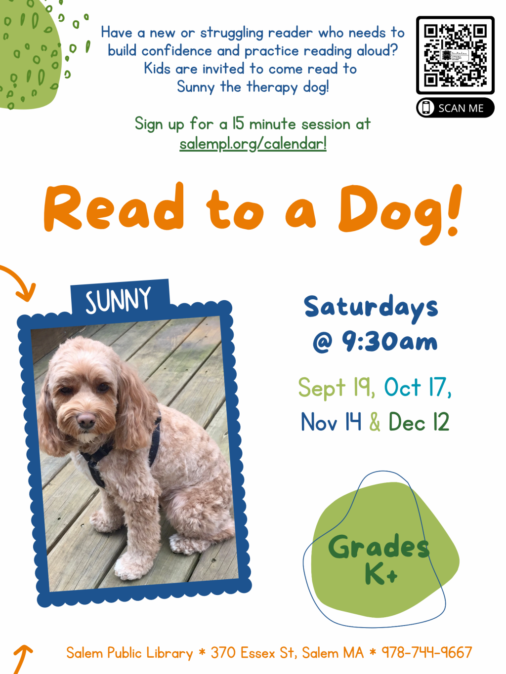 Read to a Dog