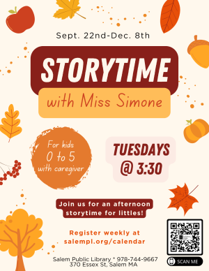 Storytime with Miss Simone