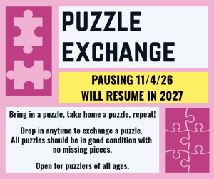 Last day of 2026 for Puzzle Exchange
