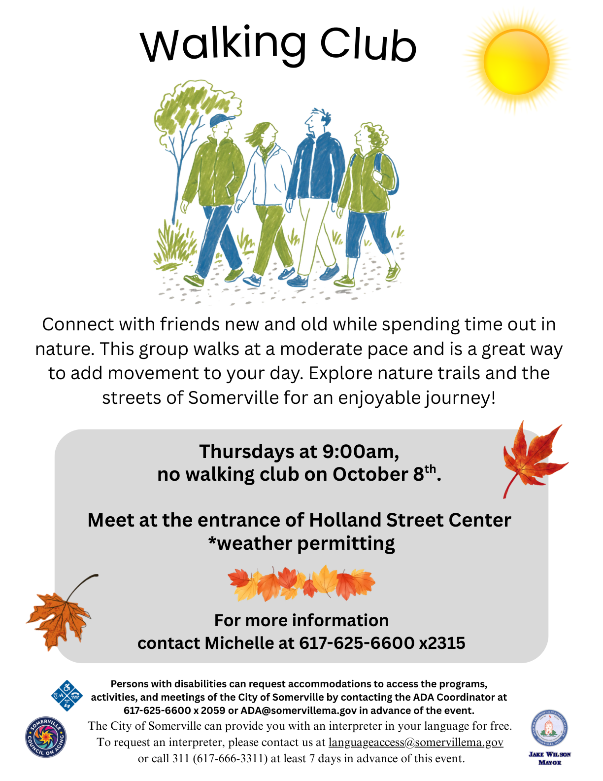 Walking Club (Council on Aging)