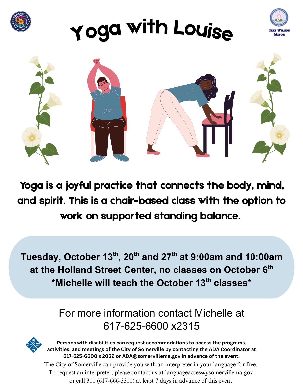 Yoga with Louise (Council on Aging)