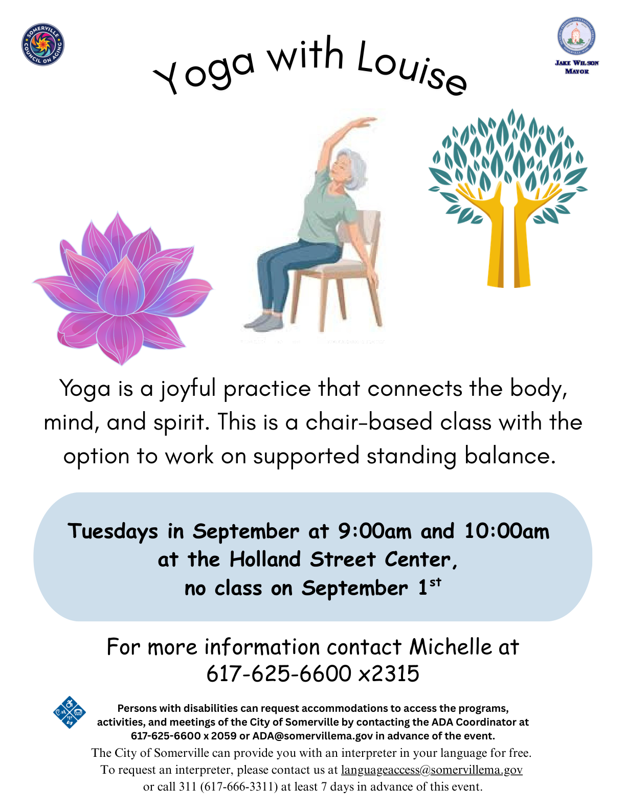 Yoga with Louise (Council on Aging)
