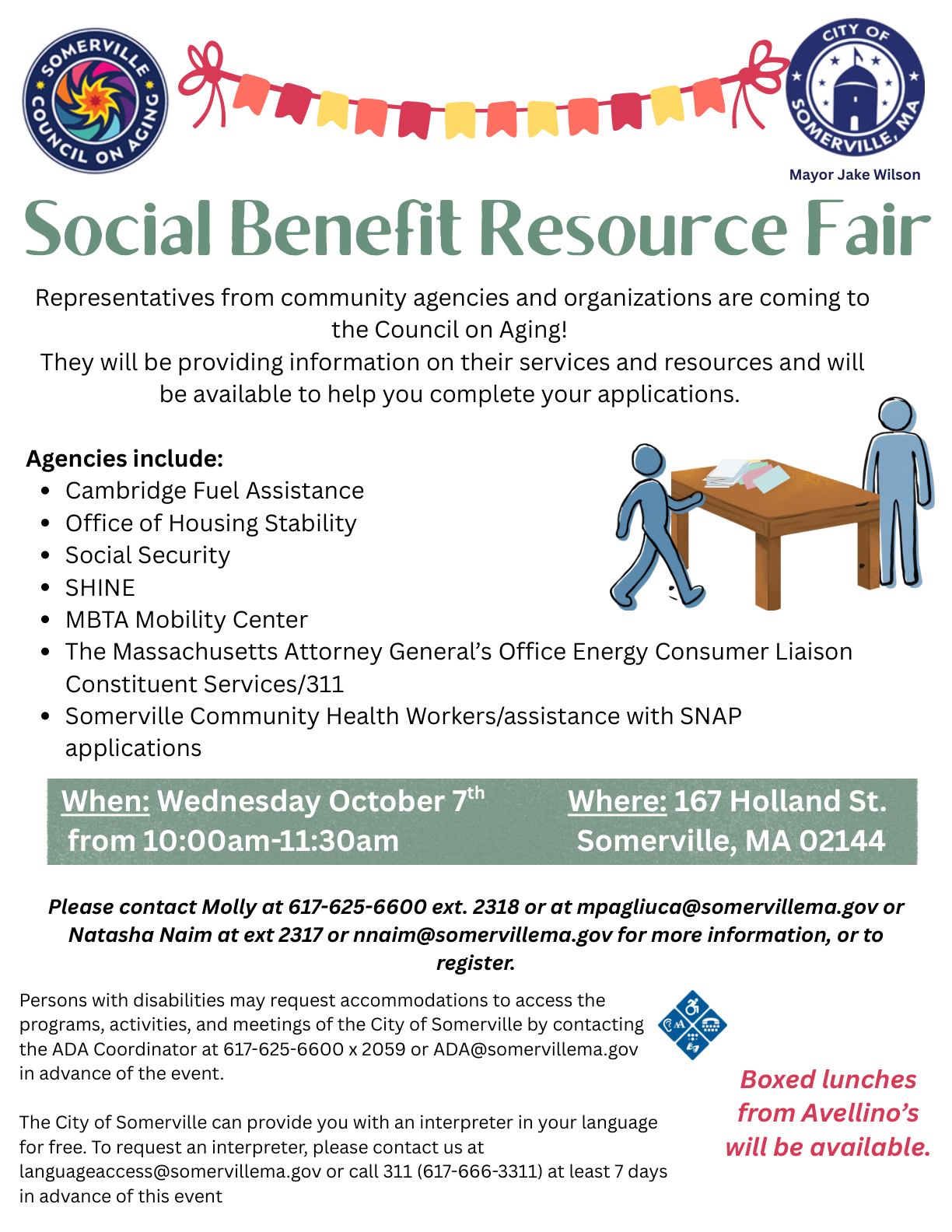 Social Benefit Resource Fair (Council on Aging)