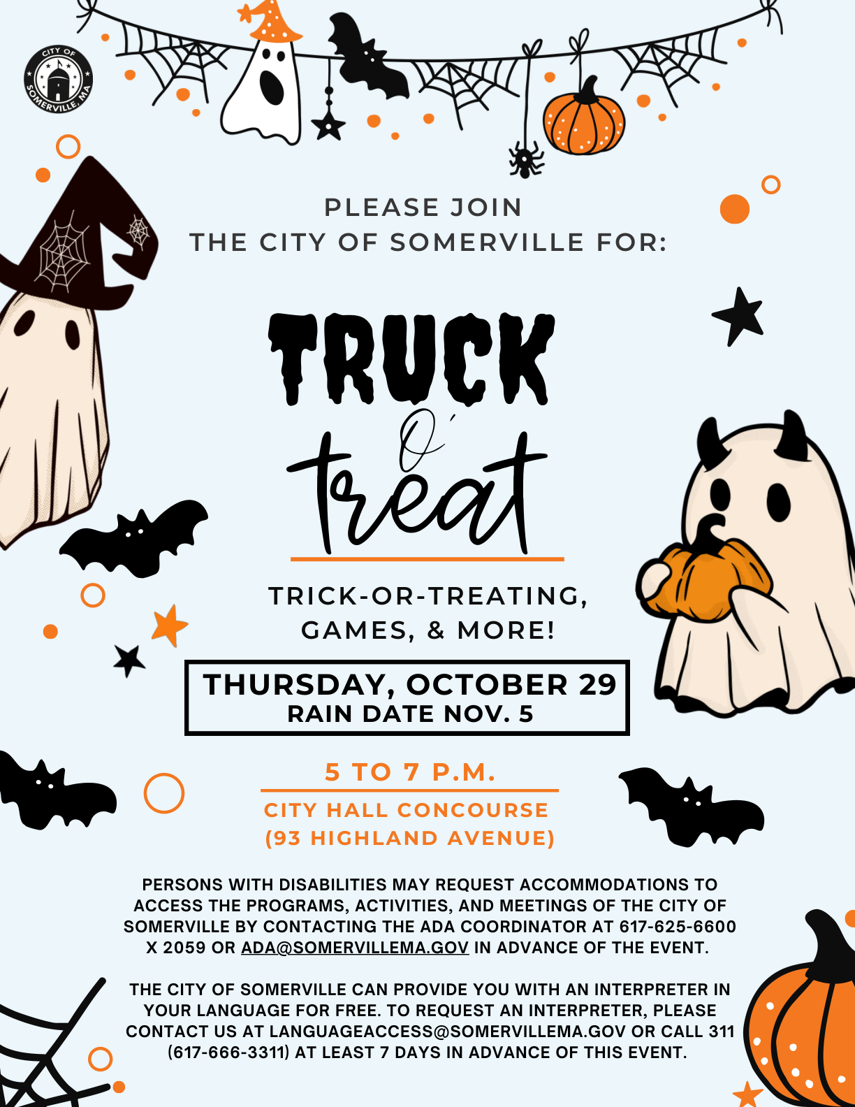 Truck O’ Treat at City Hall