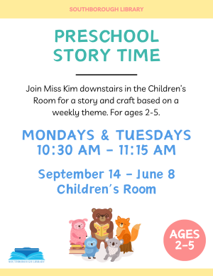 Preschool Story Time