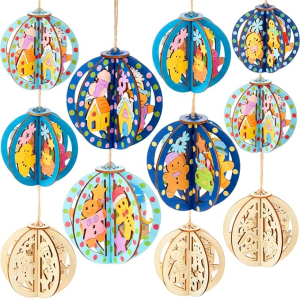 Drop-In 3D Wooden Ornaments