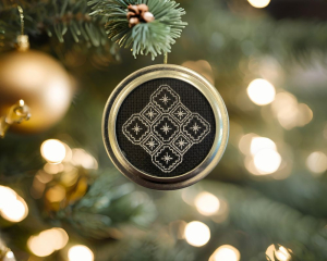 Teen/Adult Embroidery: Snowflake Ornaments