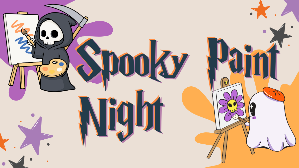Spooky Paint Night