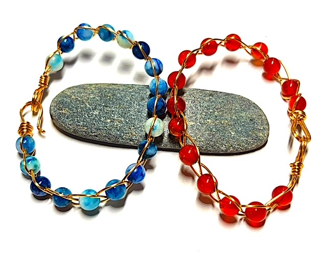 Just Bead It! Gemstone Bracelet