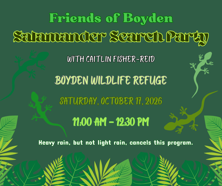 Friends of Boyden Salamander Search Party