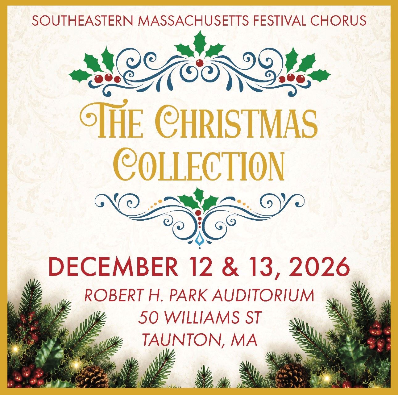 Southeastern MA Festival Chorus “The Christmas Collection”