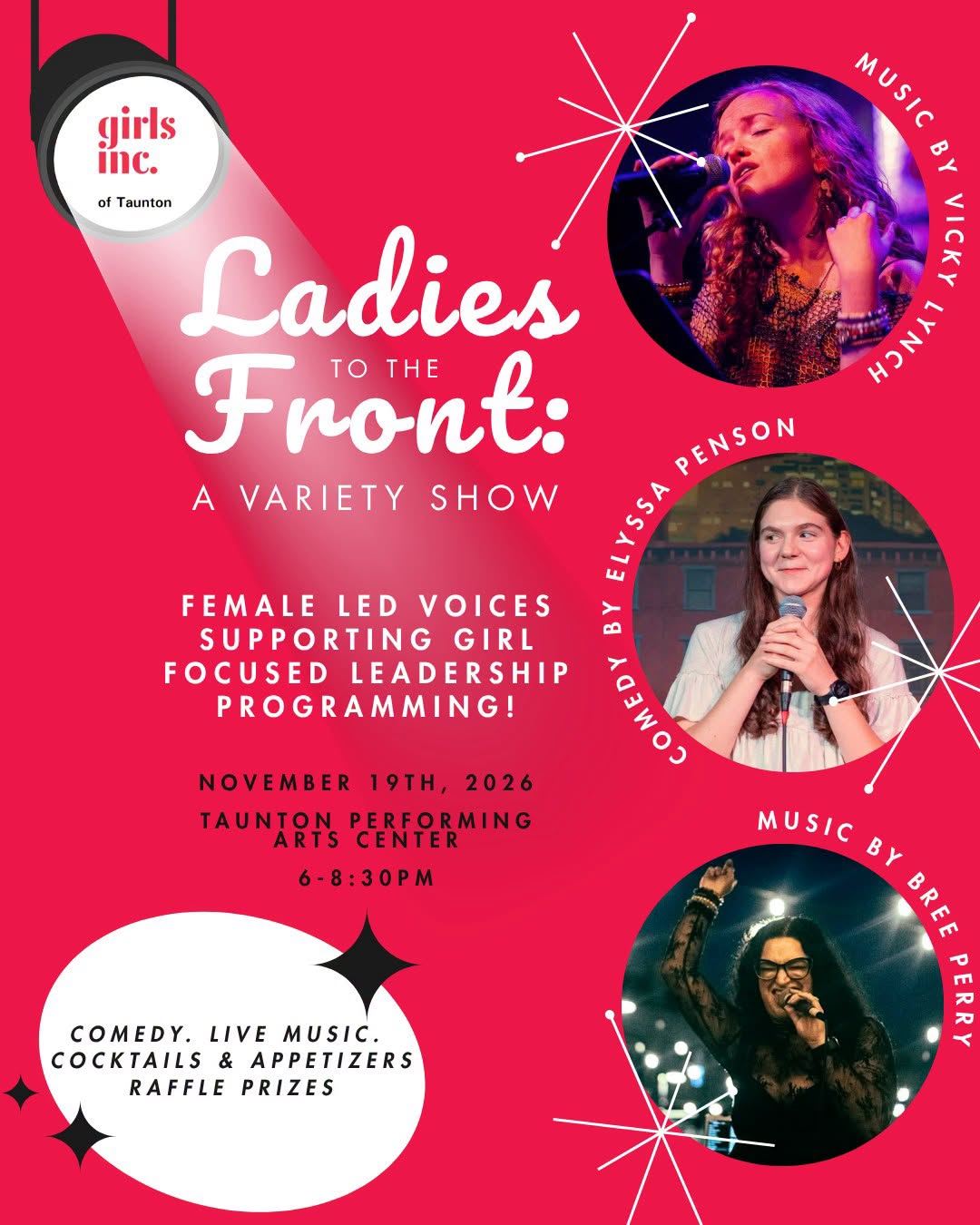 Girls, Inc. Presents...Ladies to The Front: A Variety Show!