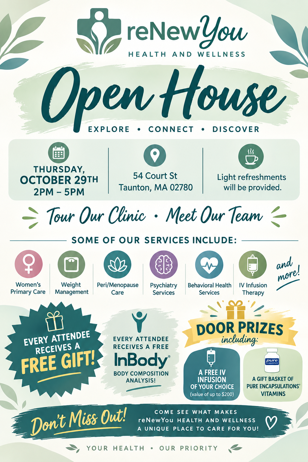 reNewYou Open House