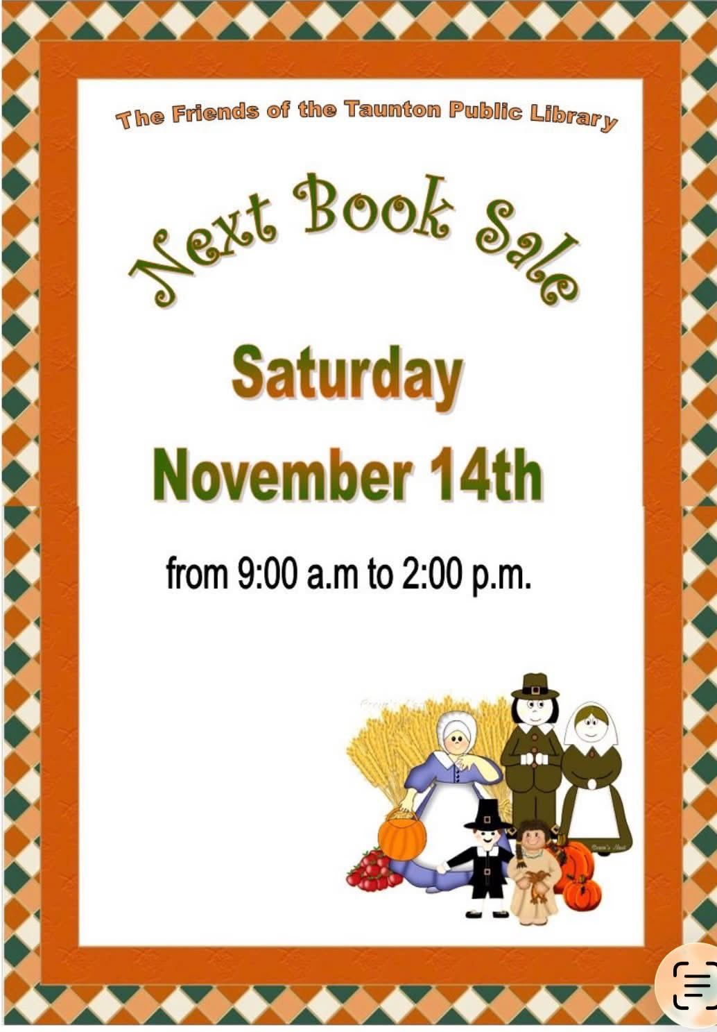 Friends of Taunton Public Library Monthly Book Sale