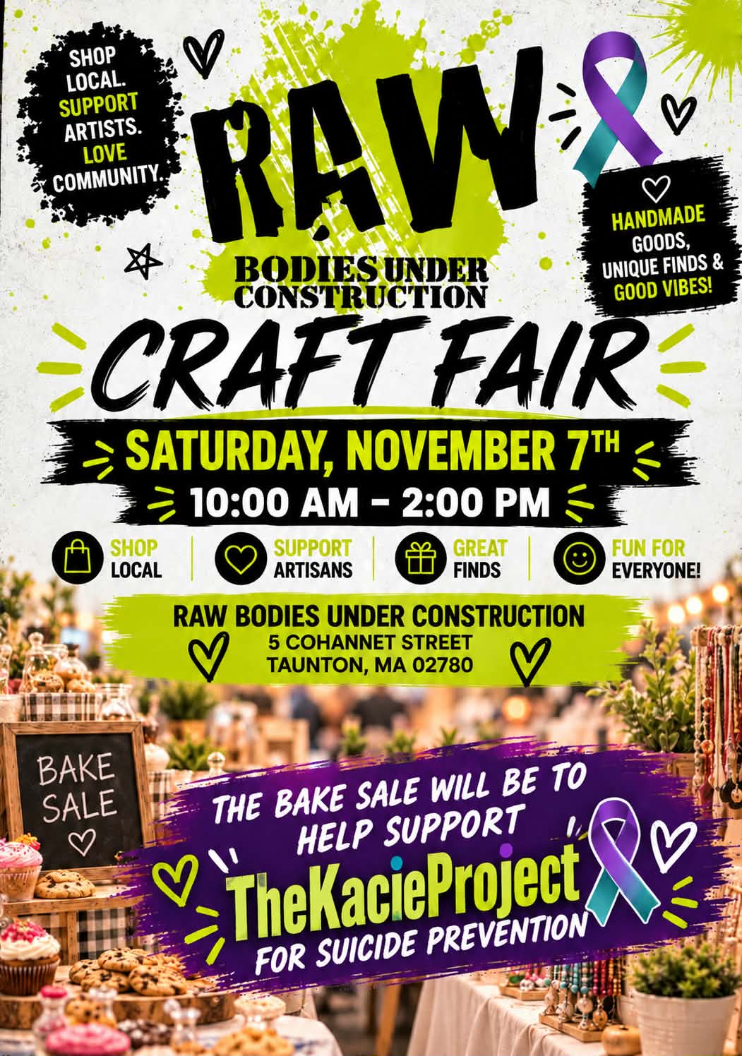 RAW Bodies Under Construction 7th Annual Craft Fair