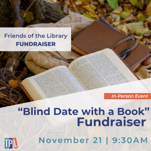 Friends of the TPL Blind Date with a Book Sale Fundraiser
