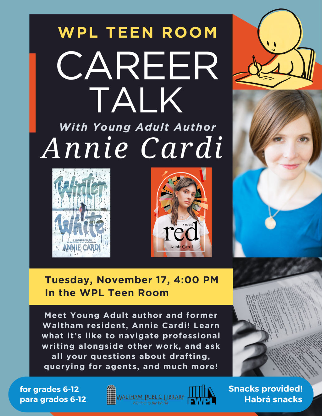 📚 Career Talk with YA Author Annie Cardi! 📚