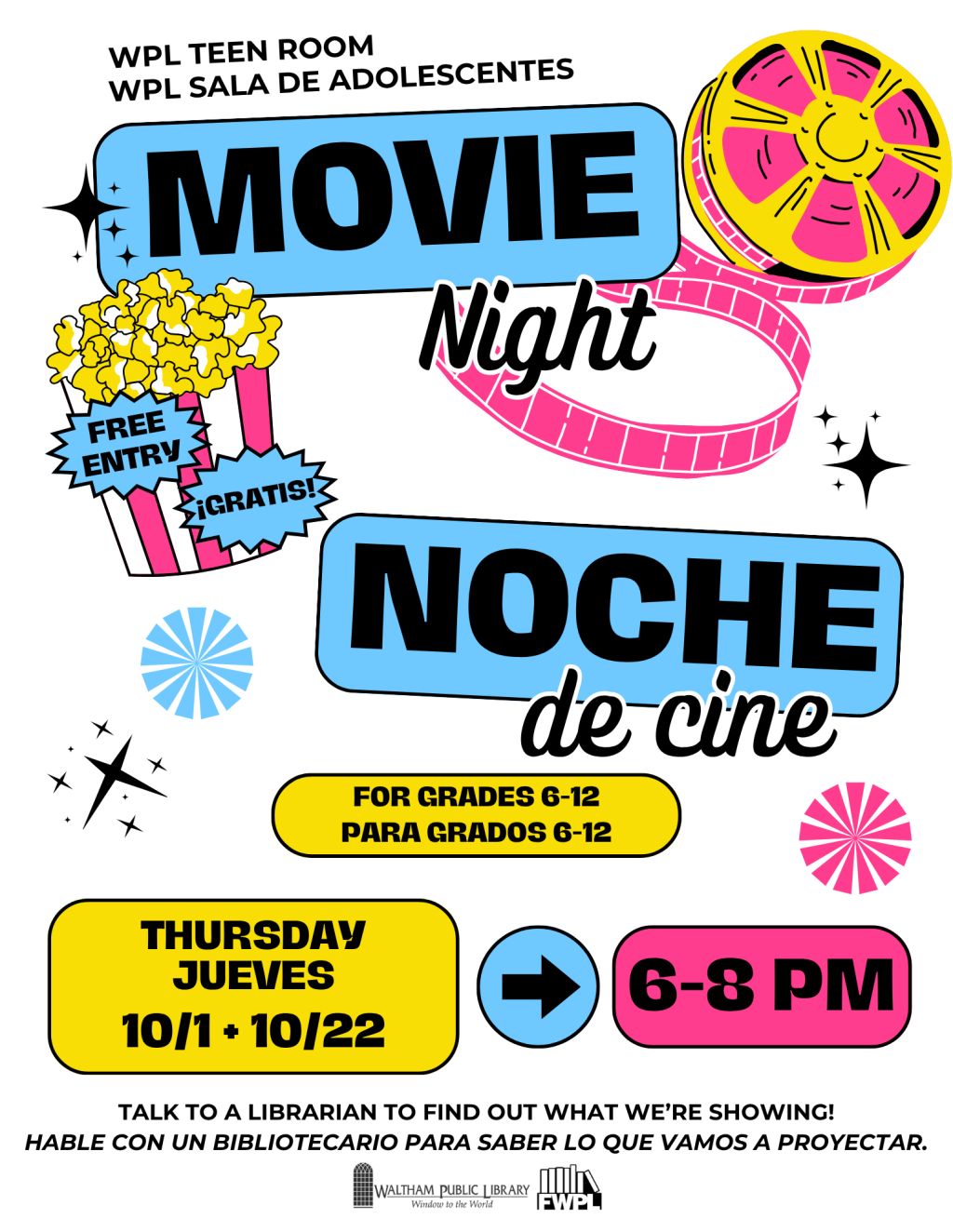 🎬 Teen Movie Night! 🎬