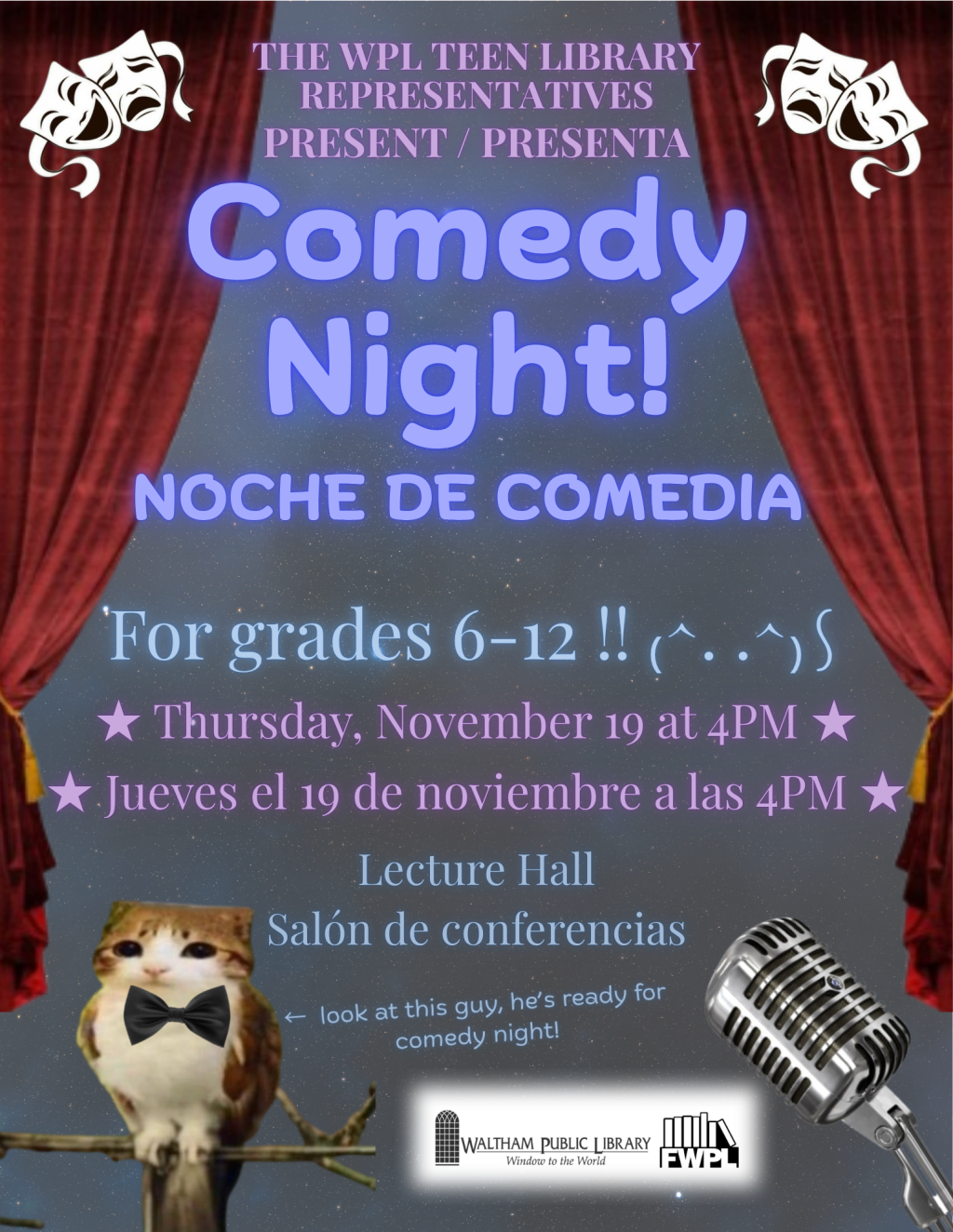🎤 Teen Comedy Night 🎤