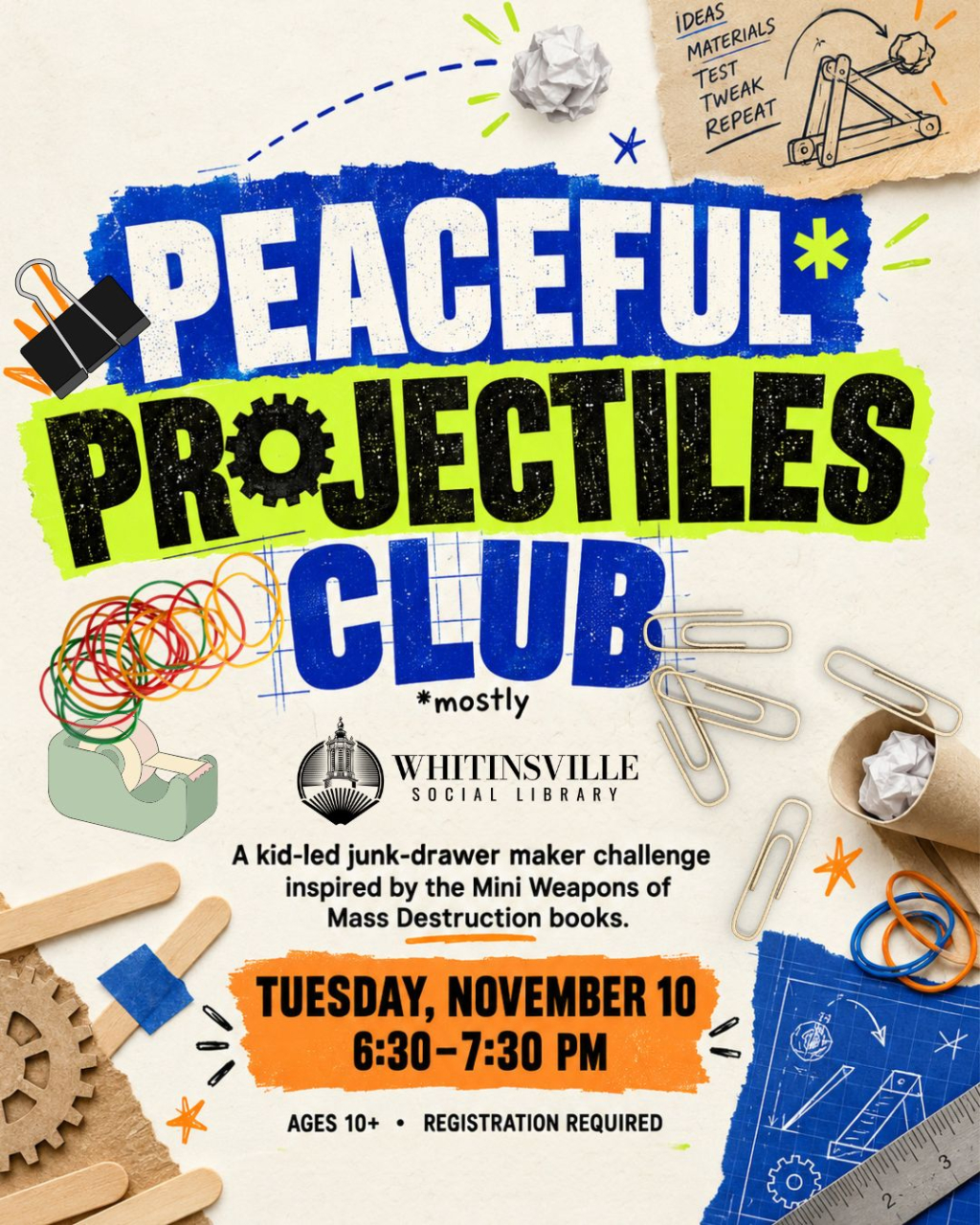 Peaceful Projectiles