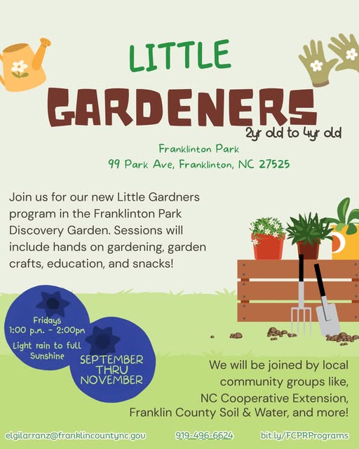 Voyager @ Little Gardeners Program w. FC Parks & Rec