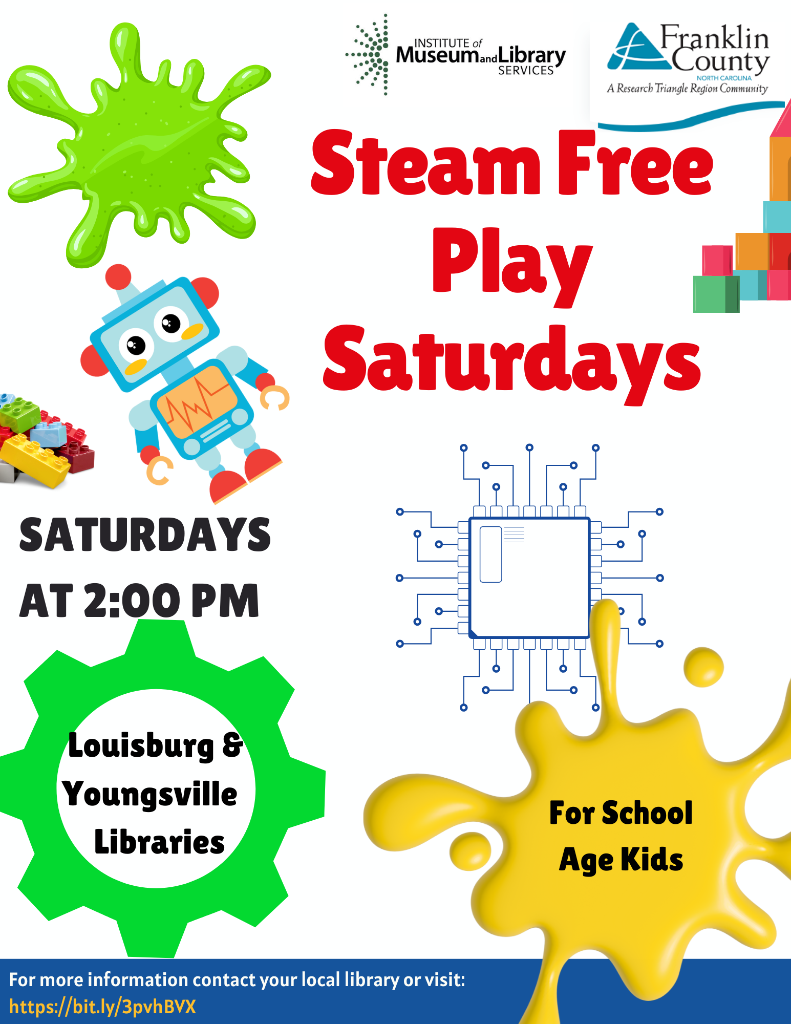 Louisburg - STEAM Free Play Saturdays