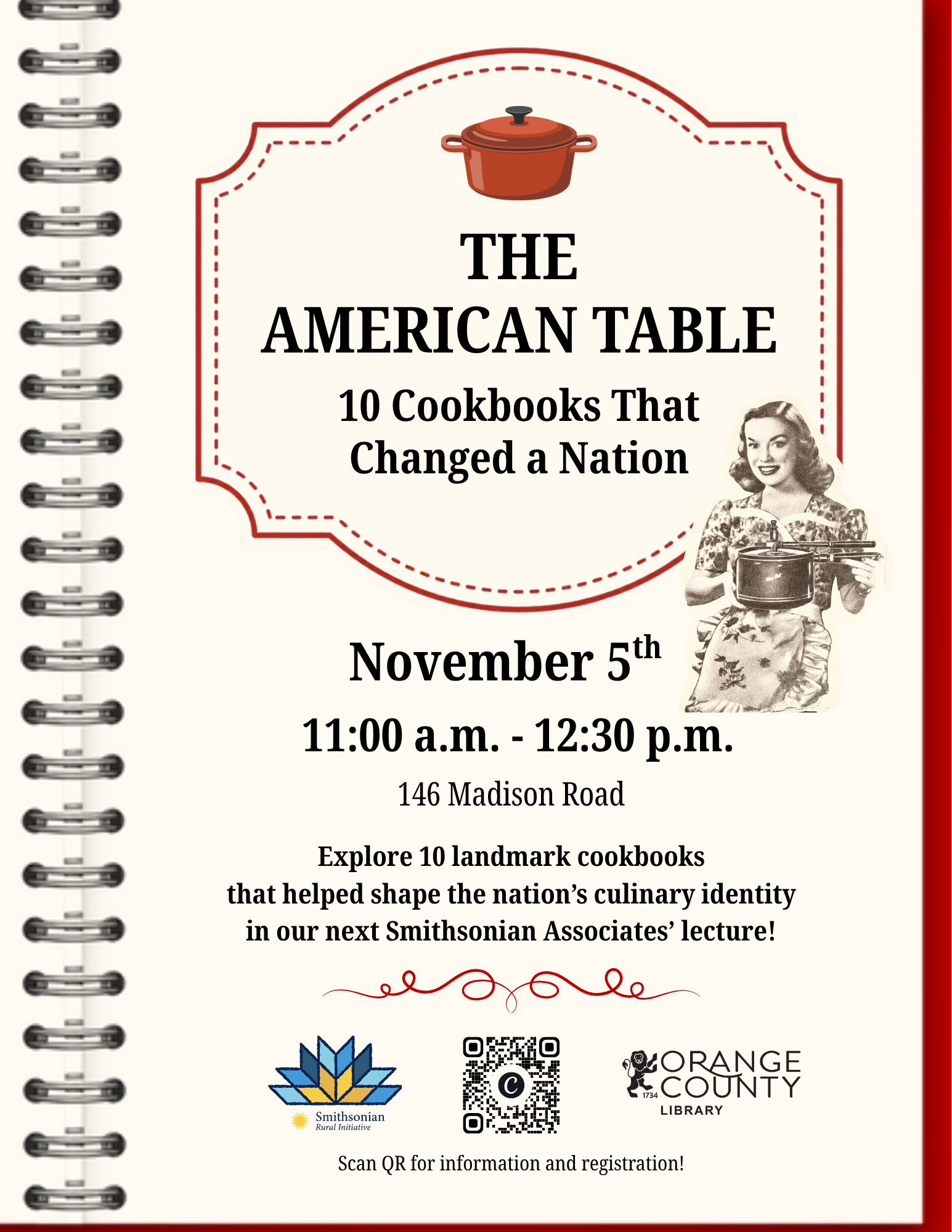Public Library - The American Table: 10 Cookbooks That Changed a Nation
